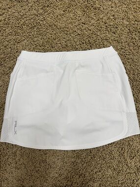 RLX Ralph Lauren White Athletic Skort